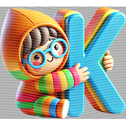 Cartoon letters-CL 548